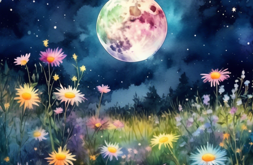 Full Flower Moon May 4th